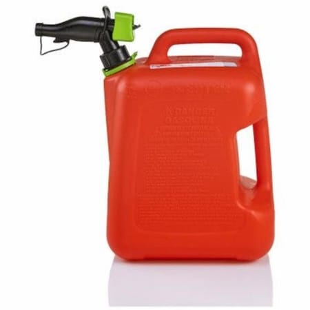 Scepter Canada Gas Can, Polyethylene, 5 gal, Gasoline, Red 104639